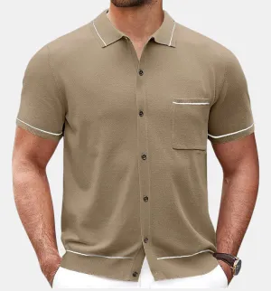 CLASSIC STRETCH KNIT SHIRT