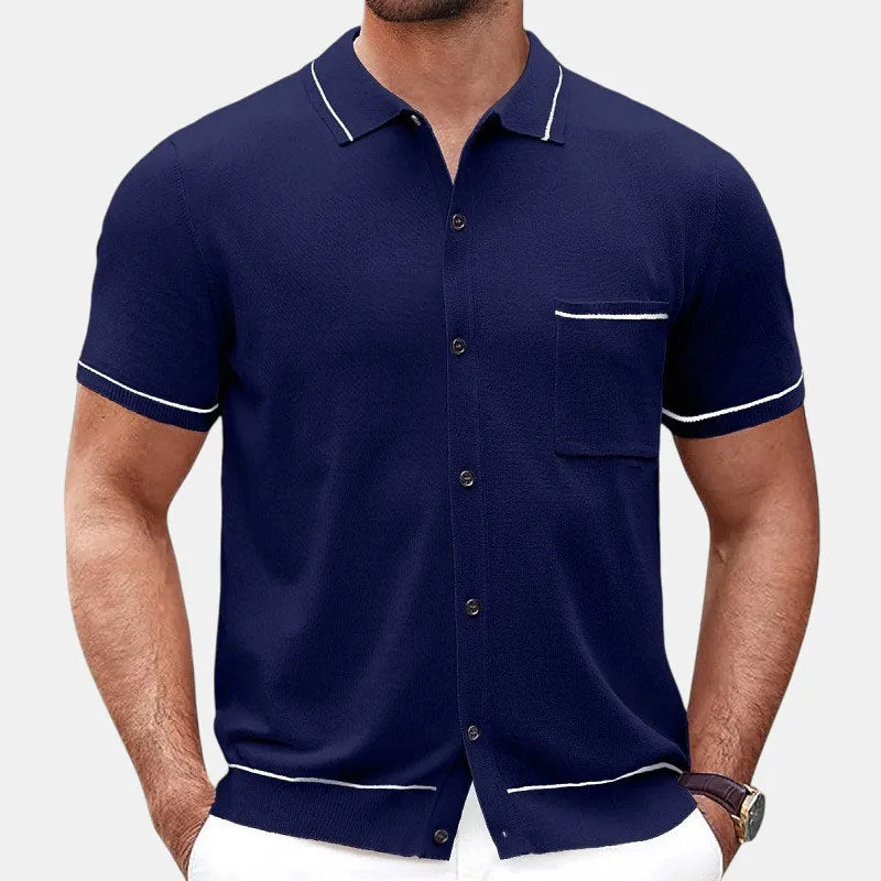 CLASSIC STRETCH KNIT SHIRT