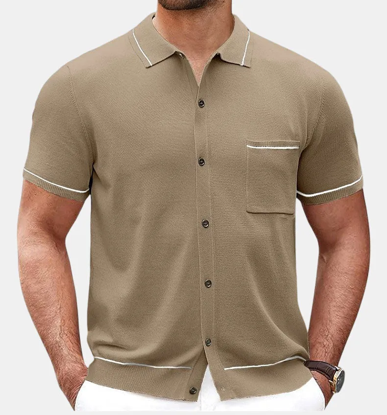 CLASSIC STRETCH KNIT SHIRT