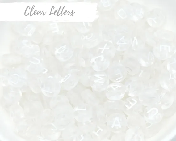 Clear Personalized Bracelet Kit