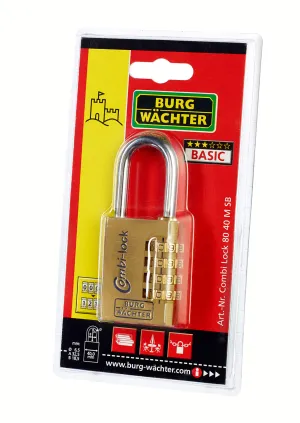 Combination Padlock 40mm