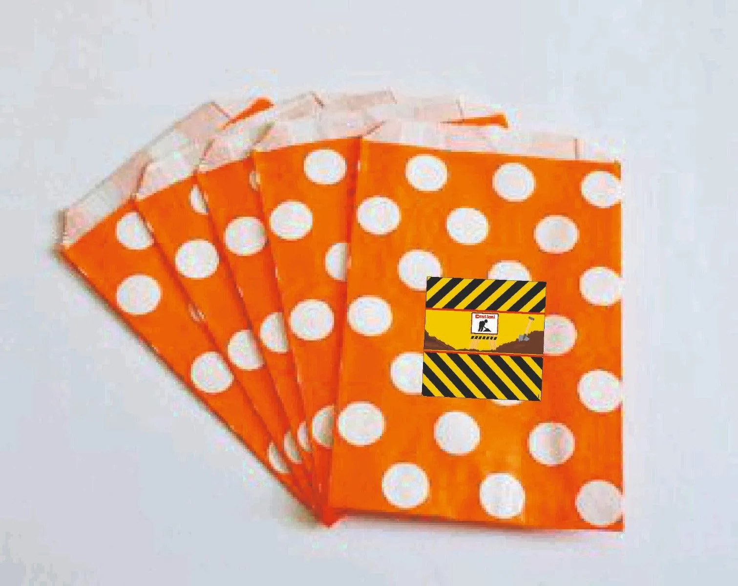Construction Candy Bag