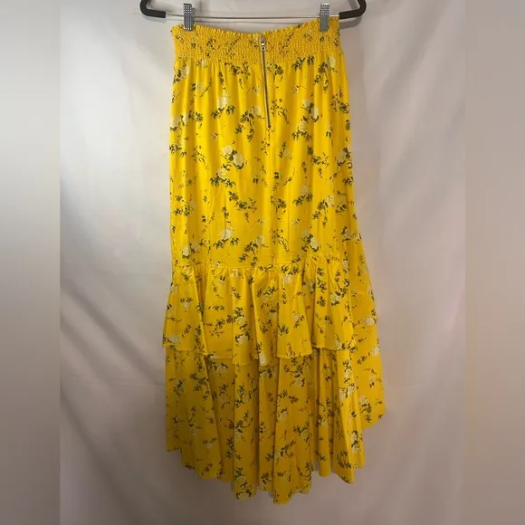 COPY - Alice   Olivia Escape Ditsy Sunbeam skirt.  Size 8.High low hem. Retail…