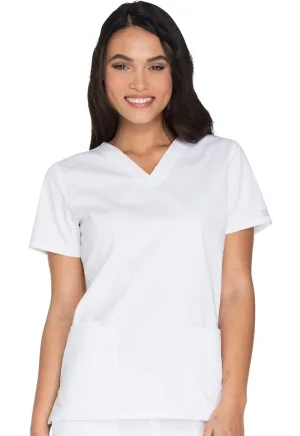 Core Stretch WW630 V-Neck Top White