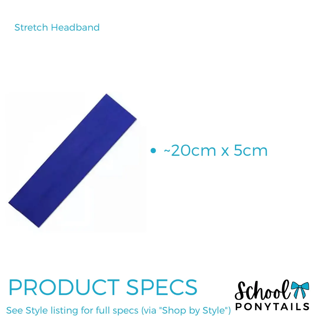 Cornflower Blue & Navy Hair Accessories