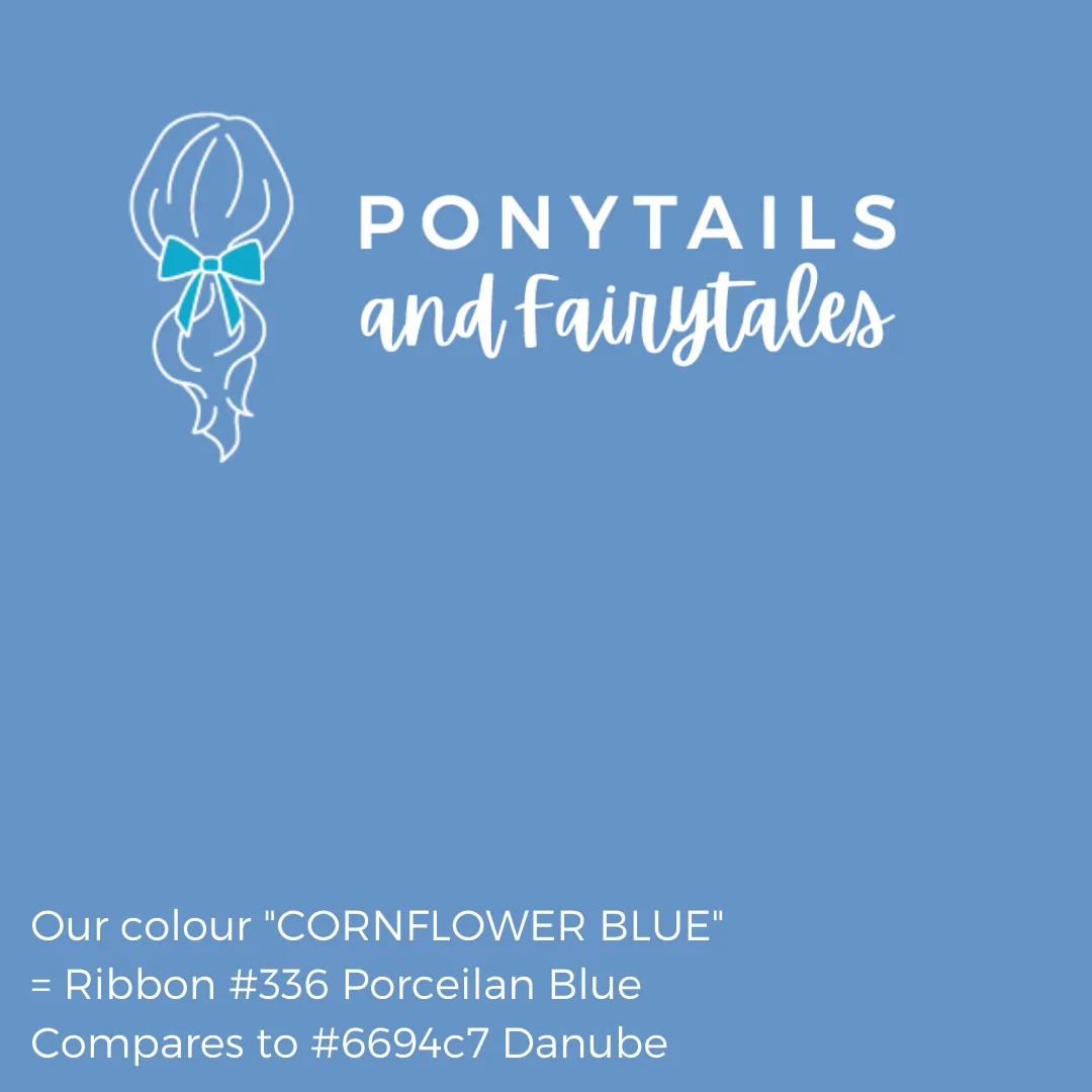 Cornflower Blue Hair Accessories