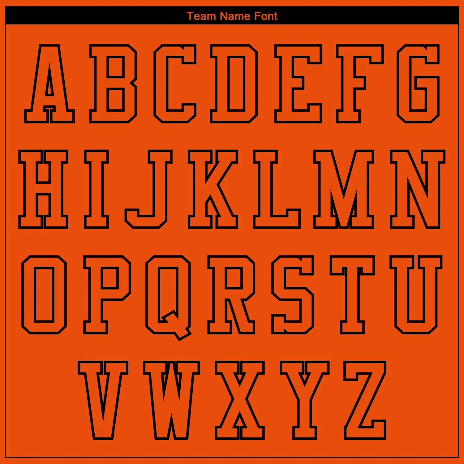 Custom Orange Black 3D Pattern Design Bomber Full-Snap Varsity Letterman Jacket