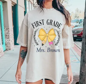 Custom Teacher Back To School Shirts / All Grades Available