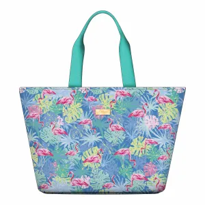 Customizable Flamingo Tote Bag with Exclusive Logo for Personal Style