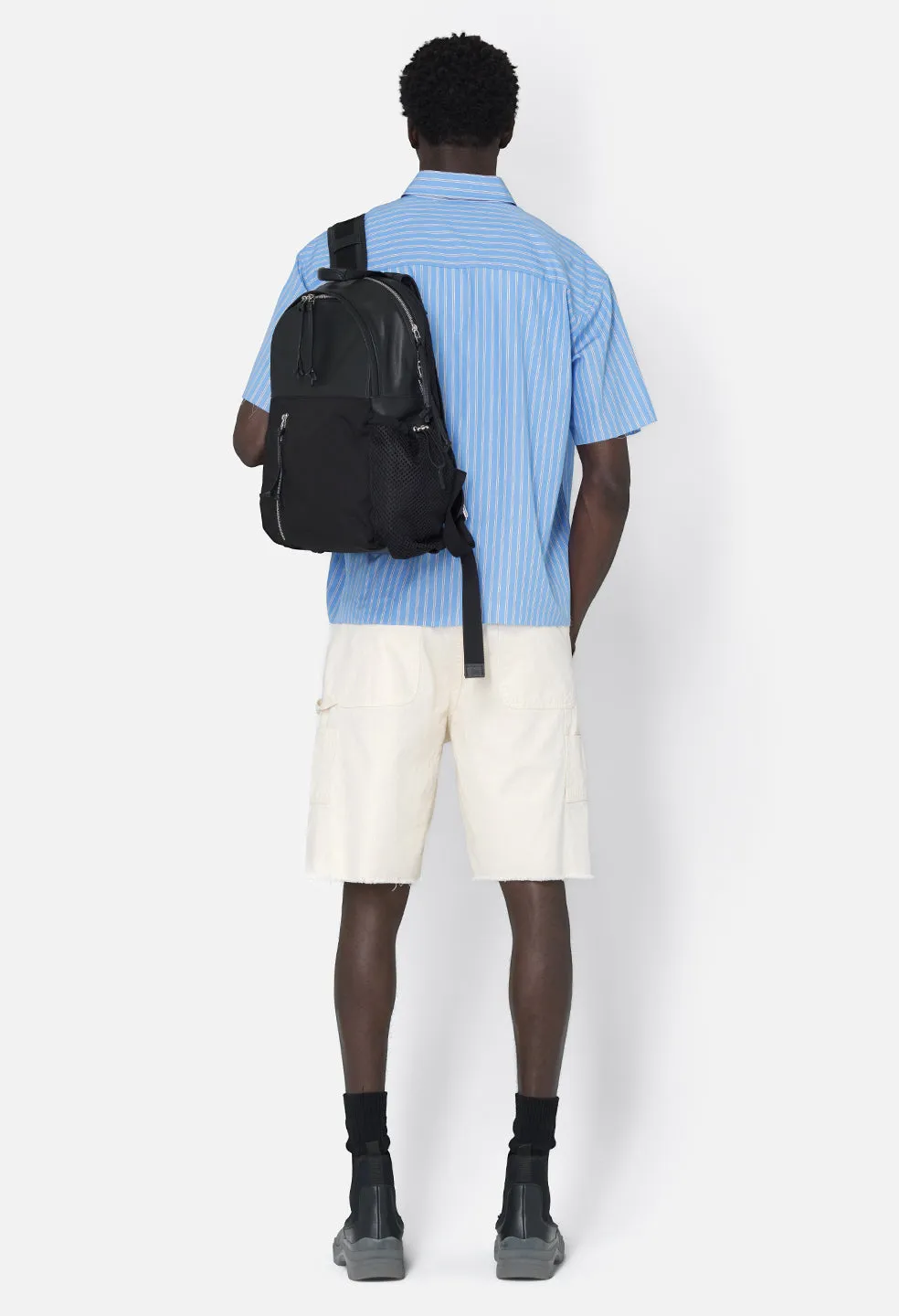 Cut-Off Work Shorts / Natural