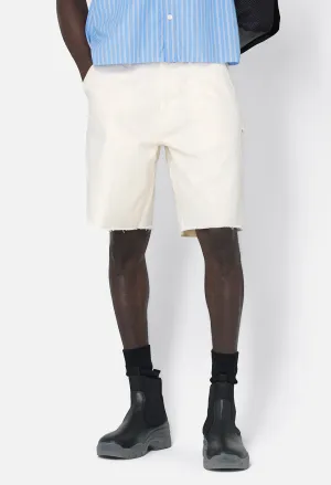 Cut-Off Work Shorts / Natural