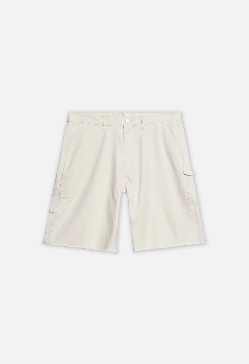 Cut-Off Work Shorts / Natural