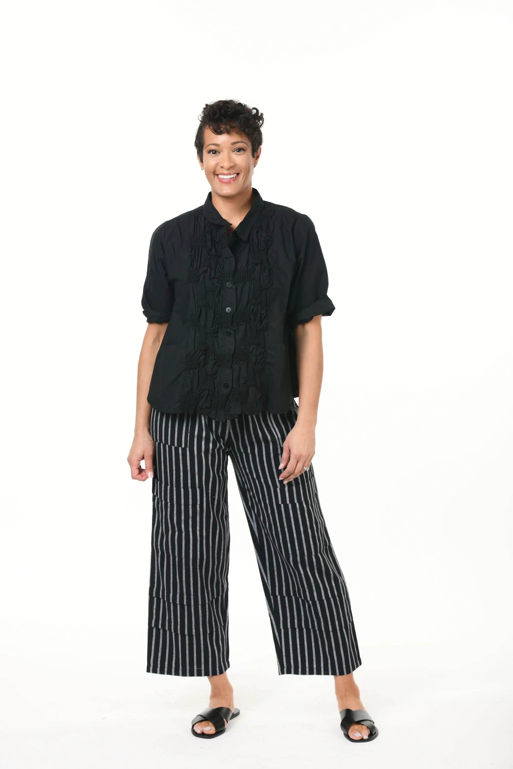 CV143 Metro Pant in Somerset Stripe