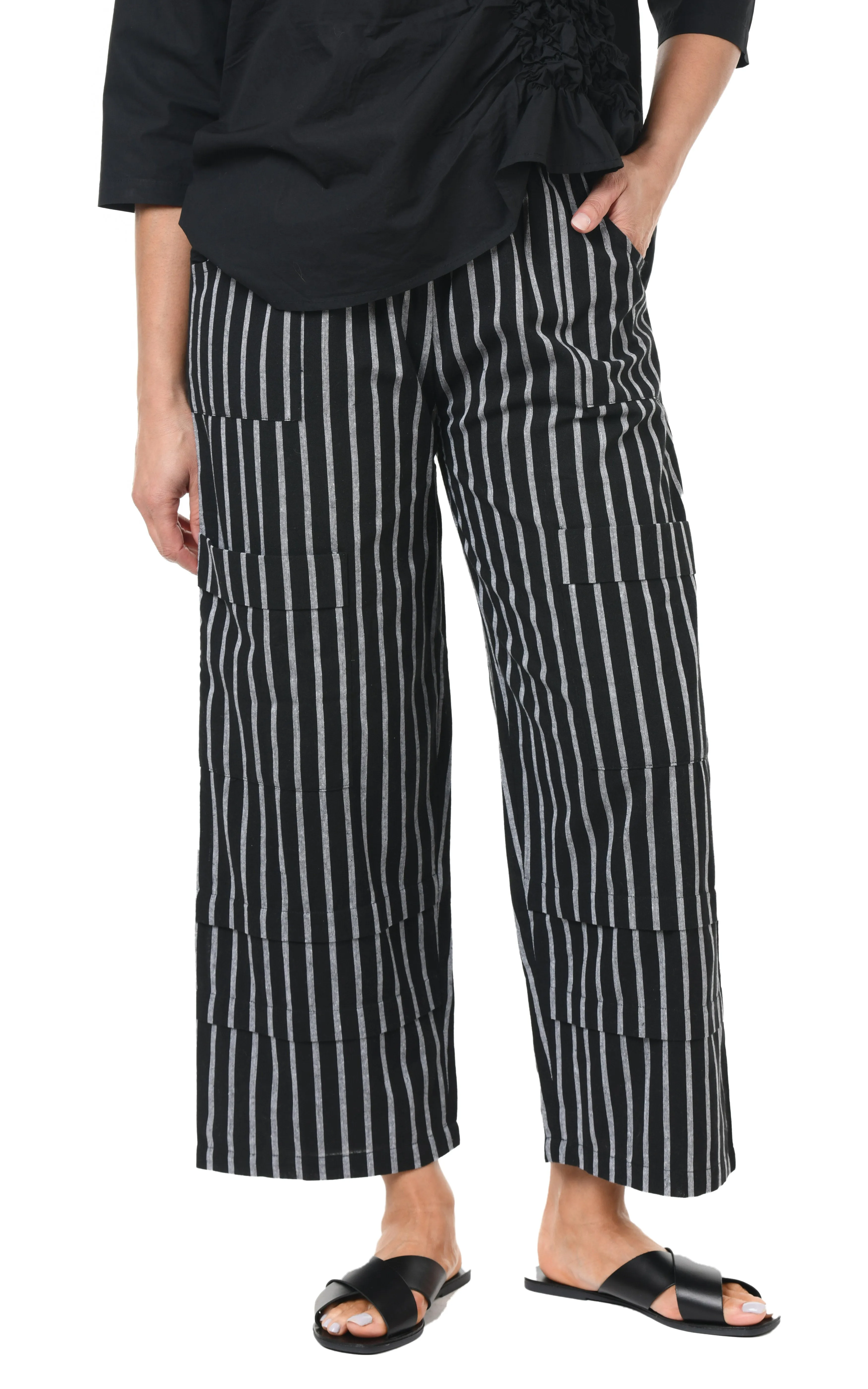 CV143 Metro Pant in Somerset Stripe