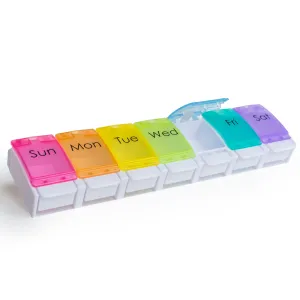 Daily Pill Organizer and Medicine Reminder