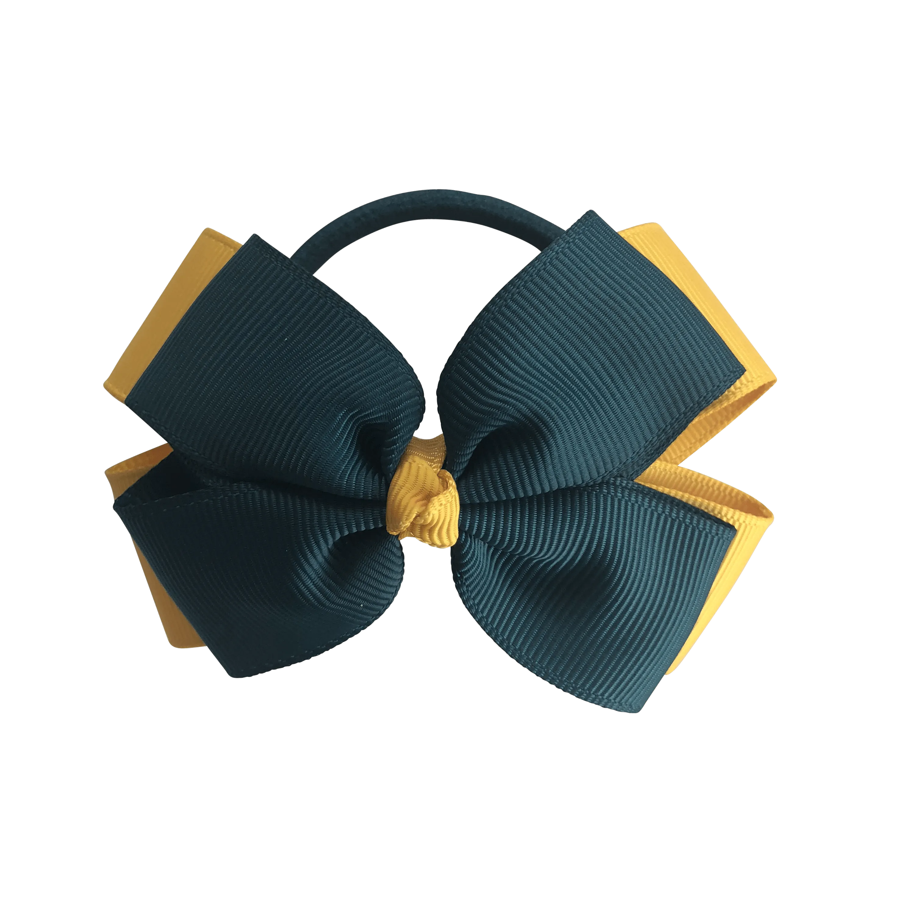 Dark Petrol Green & Gold Hair Accessories