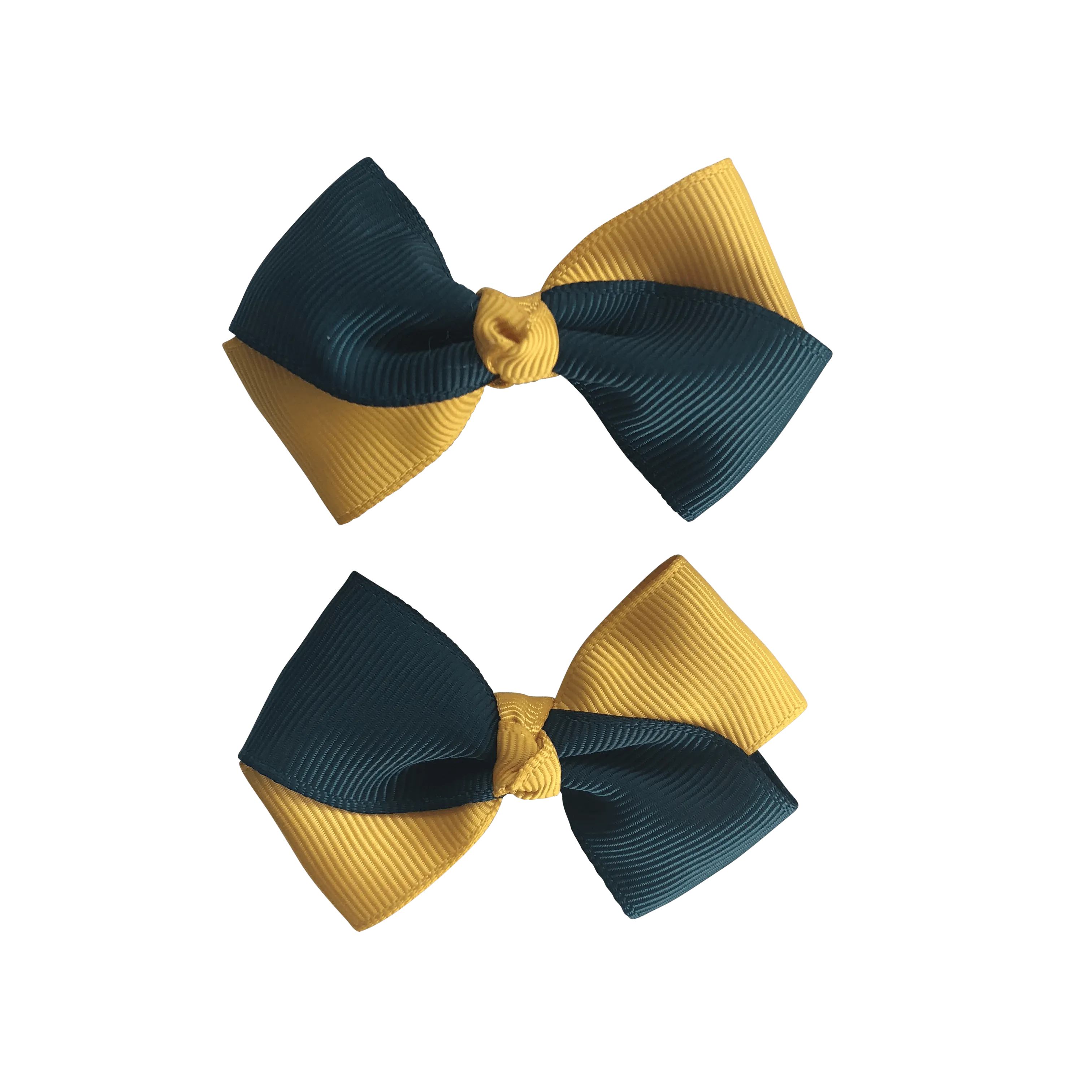 Dark Petrol Green & Gold Hair Accessories
