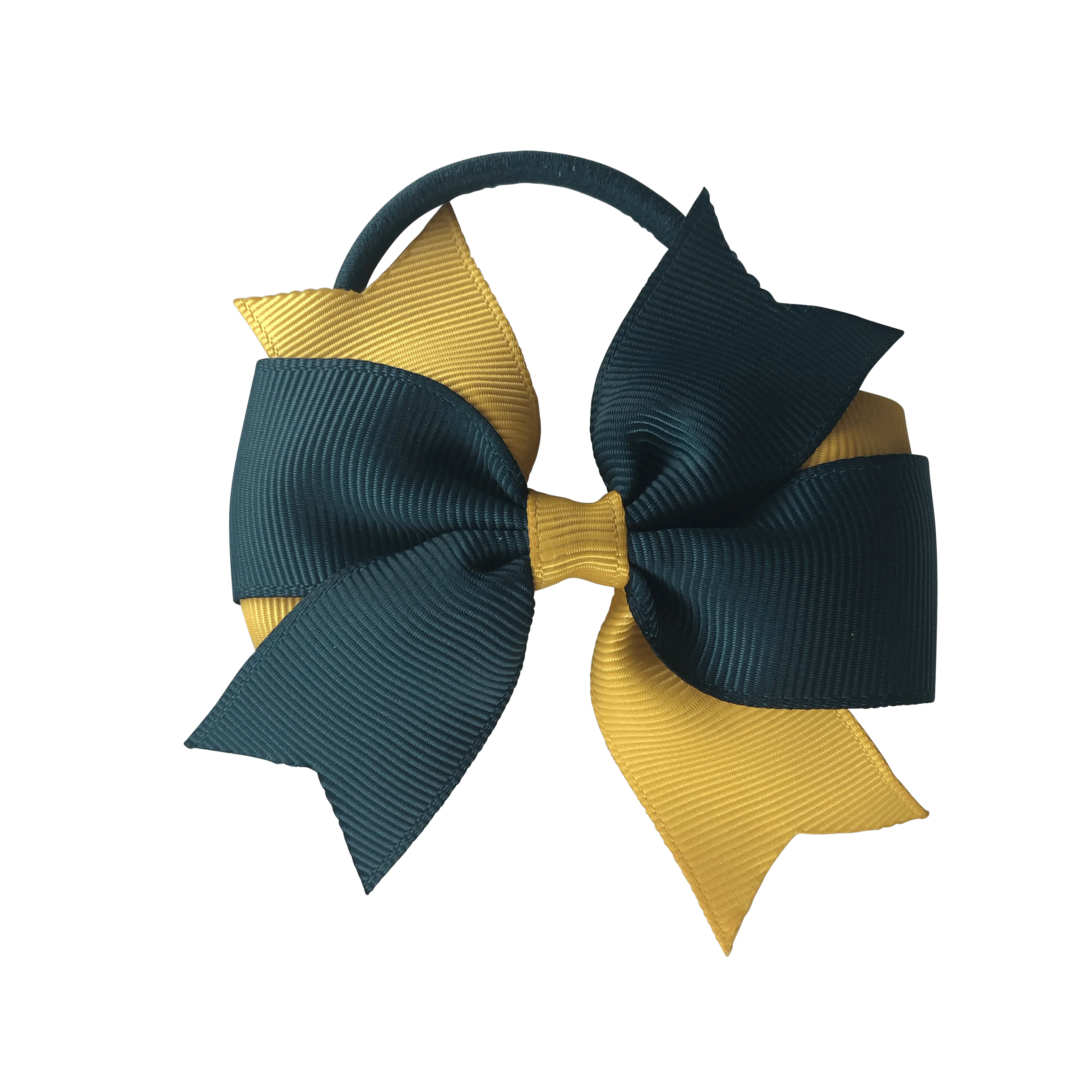 Dark Petrol Green & Gold Hair Accessories