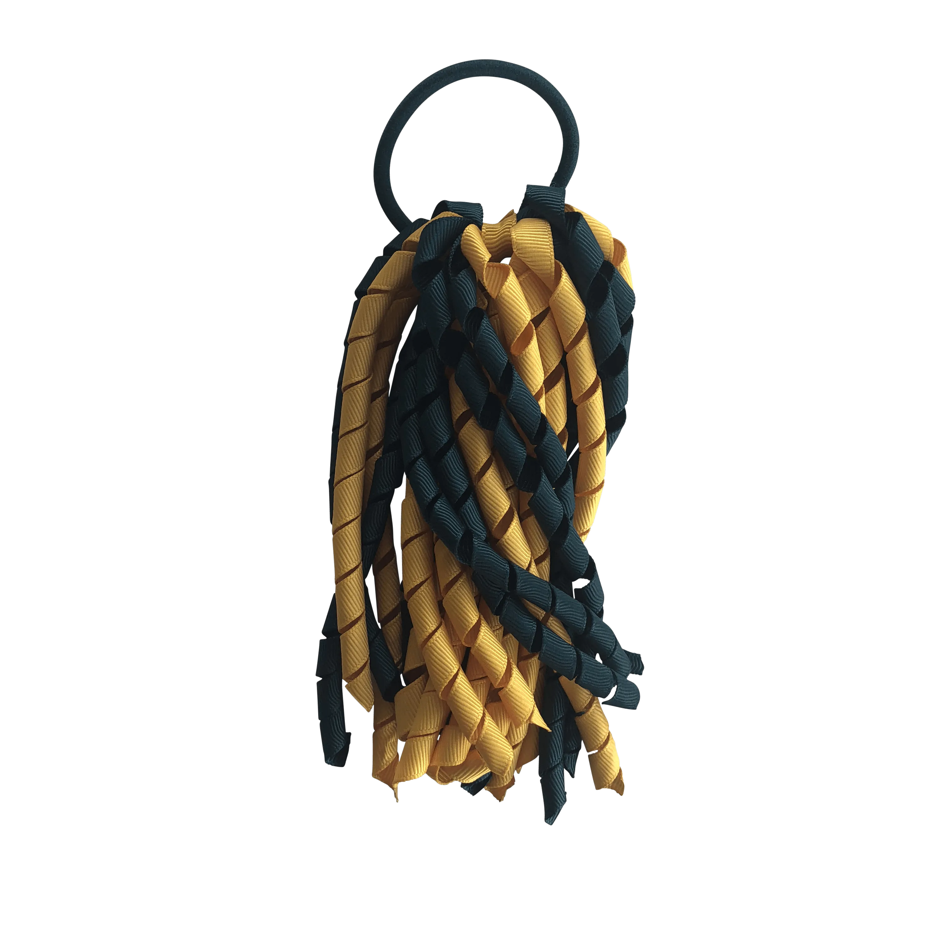Dark Petrol Green & Gold Hair Accessories