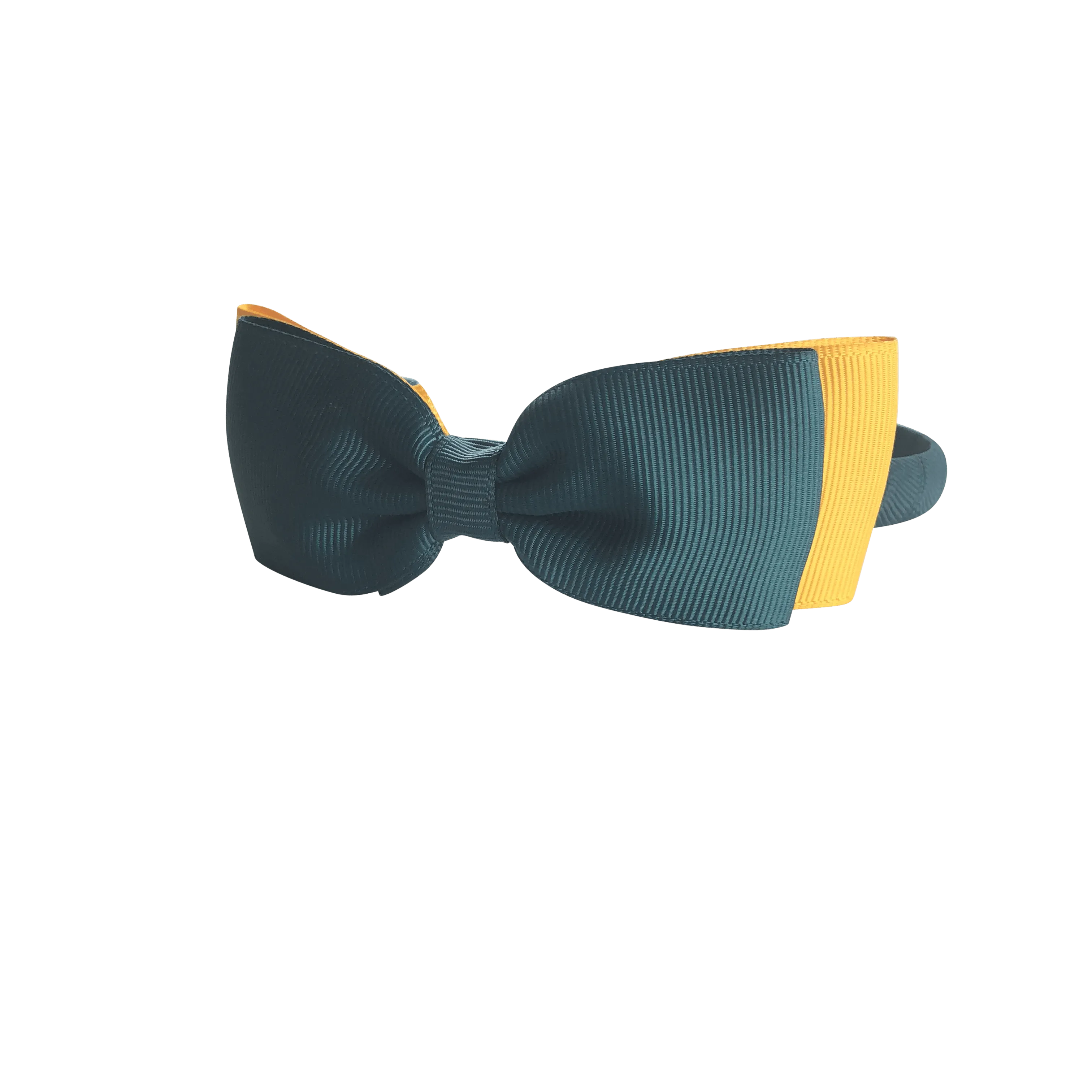 Dark Petrol Green & Gold Hair Accessories
