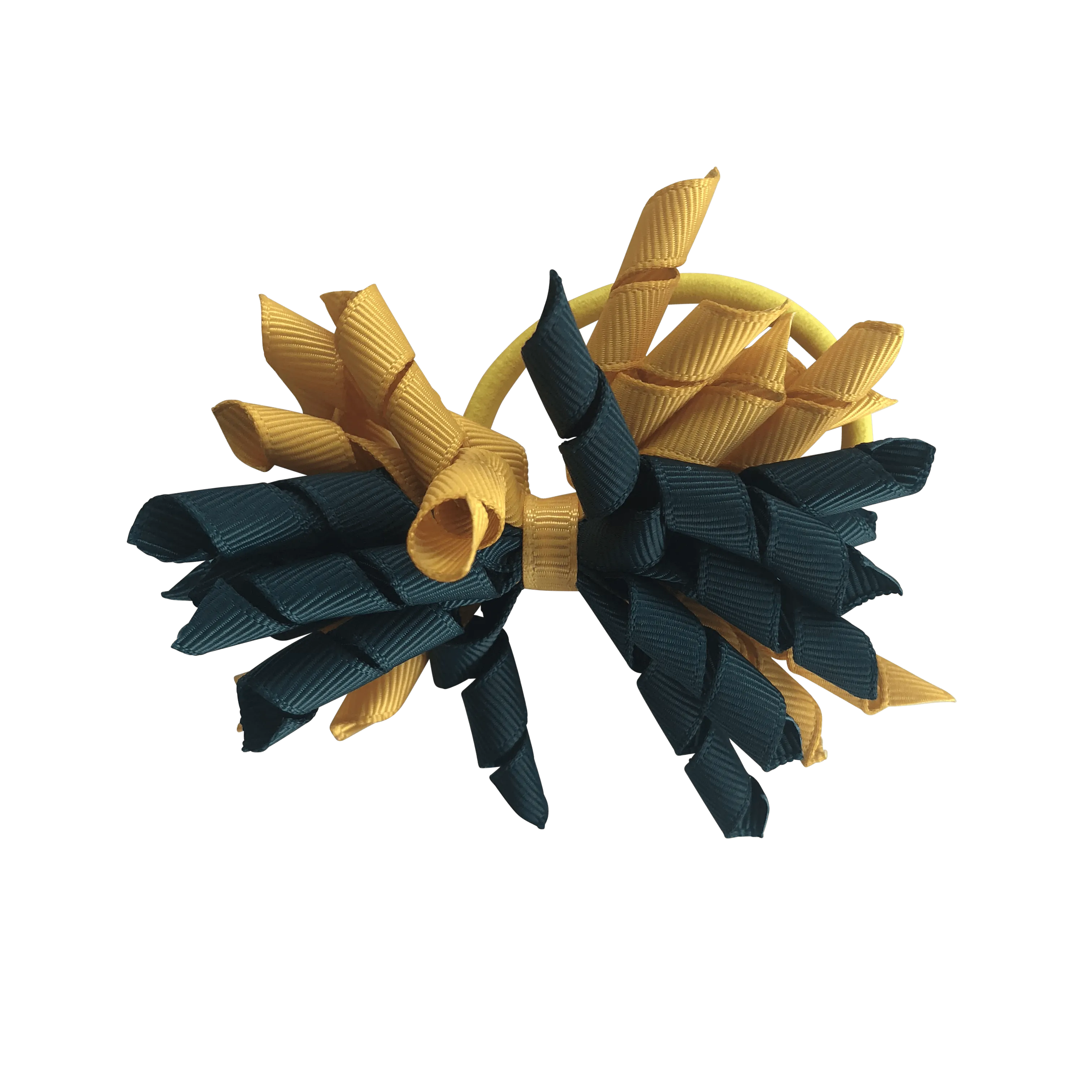 Dark Petrol Green & Gold Hair Accessories