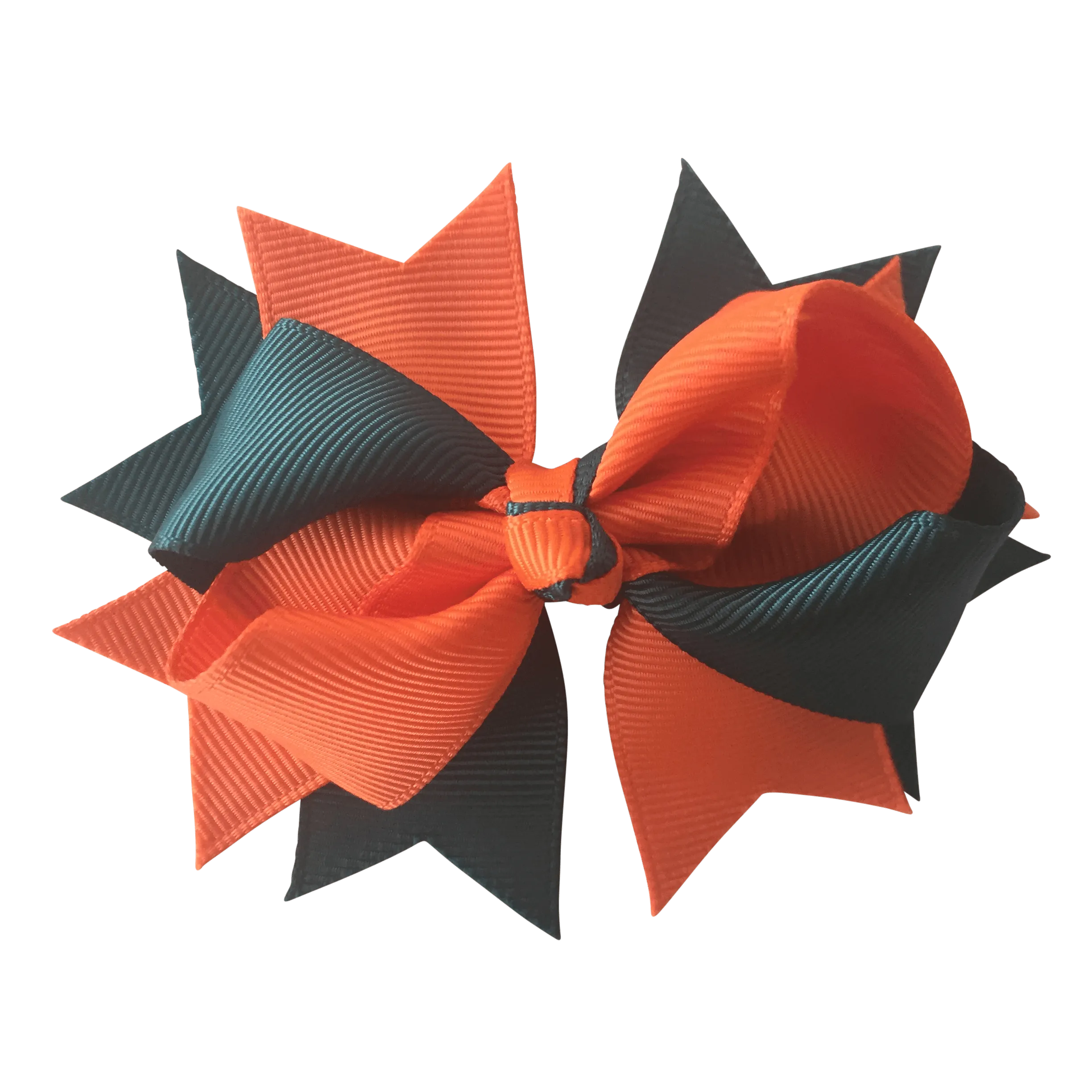Dark Petrol Green & Orange Hair Accessories