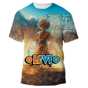 DBZ-Inspired All Over Print Shirt