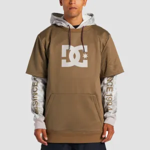 DC Dryden Snow Pullover Hoodie Sand Stone