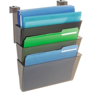 Deflecto Stackable DocuPocket set for partition walls
