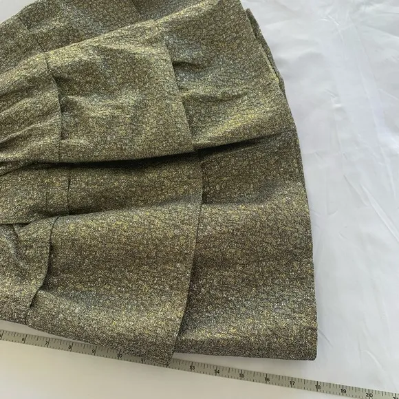 Diane von Furstenberg Sparkly Tiered Mini Skirt