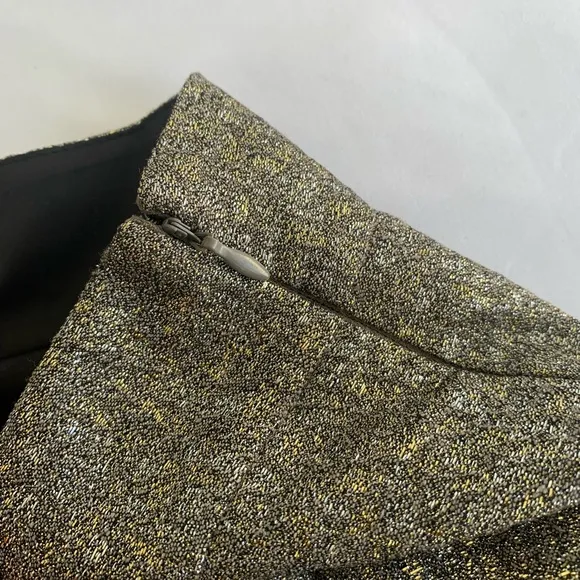 Diane von Furstenberg Sparkly Tiered Mini Skirt