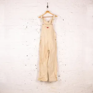 Dickies Work Dungarees - Beige - M