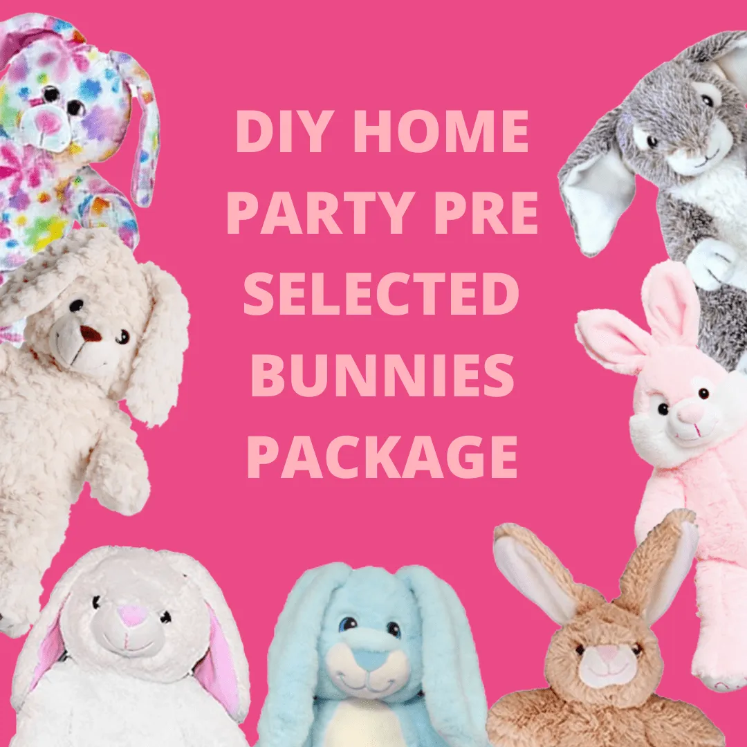 DIY Home Party Packages & T-Shirts Pre-Selected