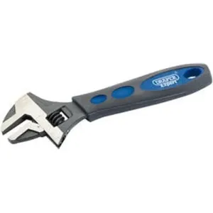 Draper 24893 Soft Grip Crescent-Type Adjustable Wrench, 150Mm Dr-24893