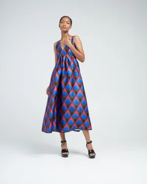 dress - cinnabar