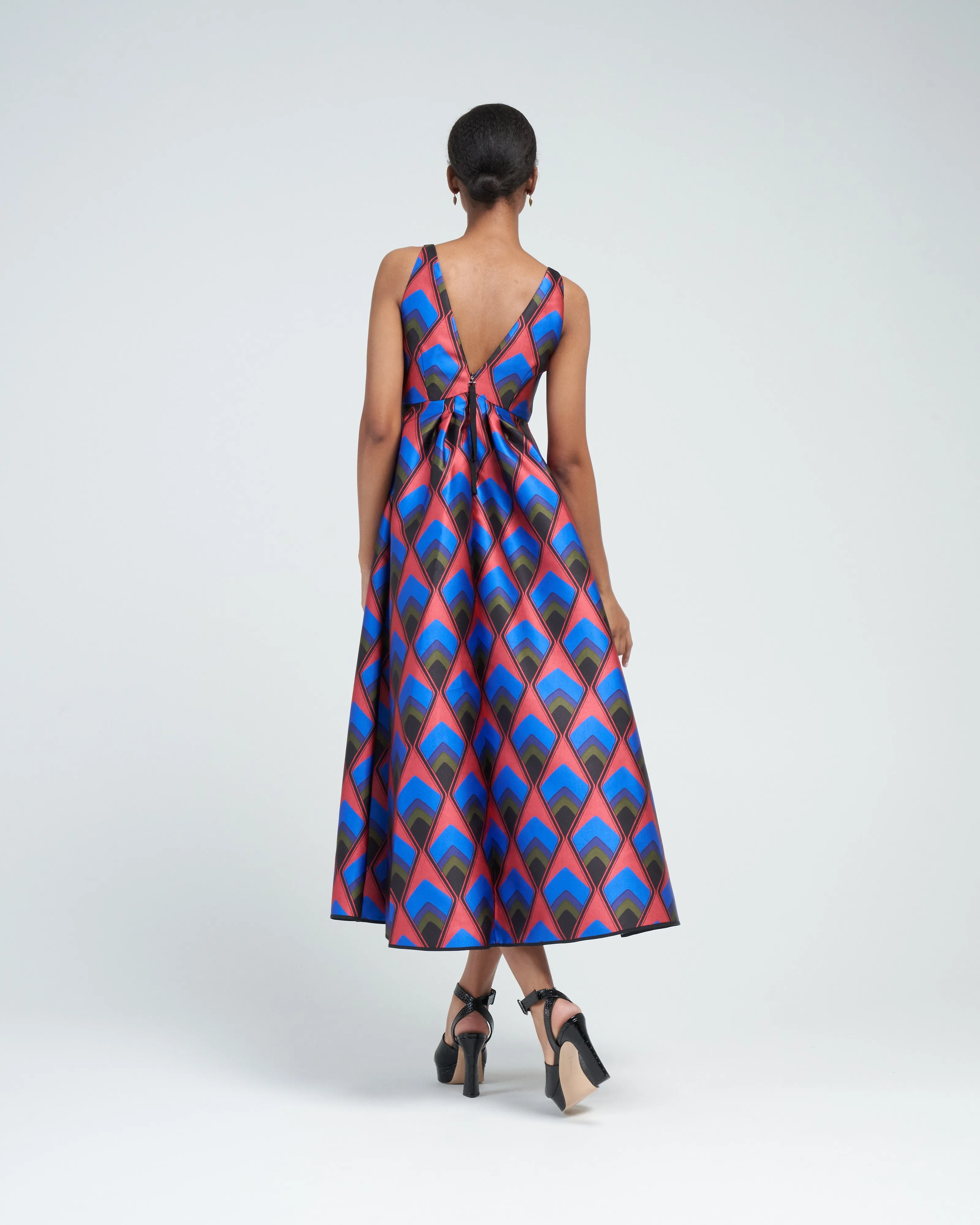 dress - cinnabar