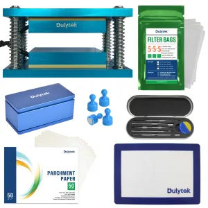 Dulytek® Retrofit Rosin Heat Plate Kit, 3" x 6", and Accessories Bundle