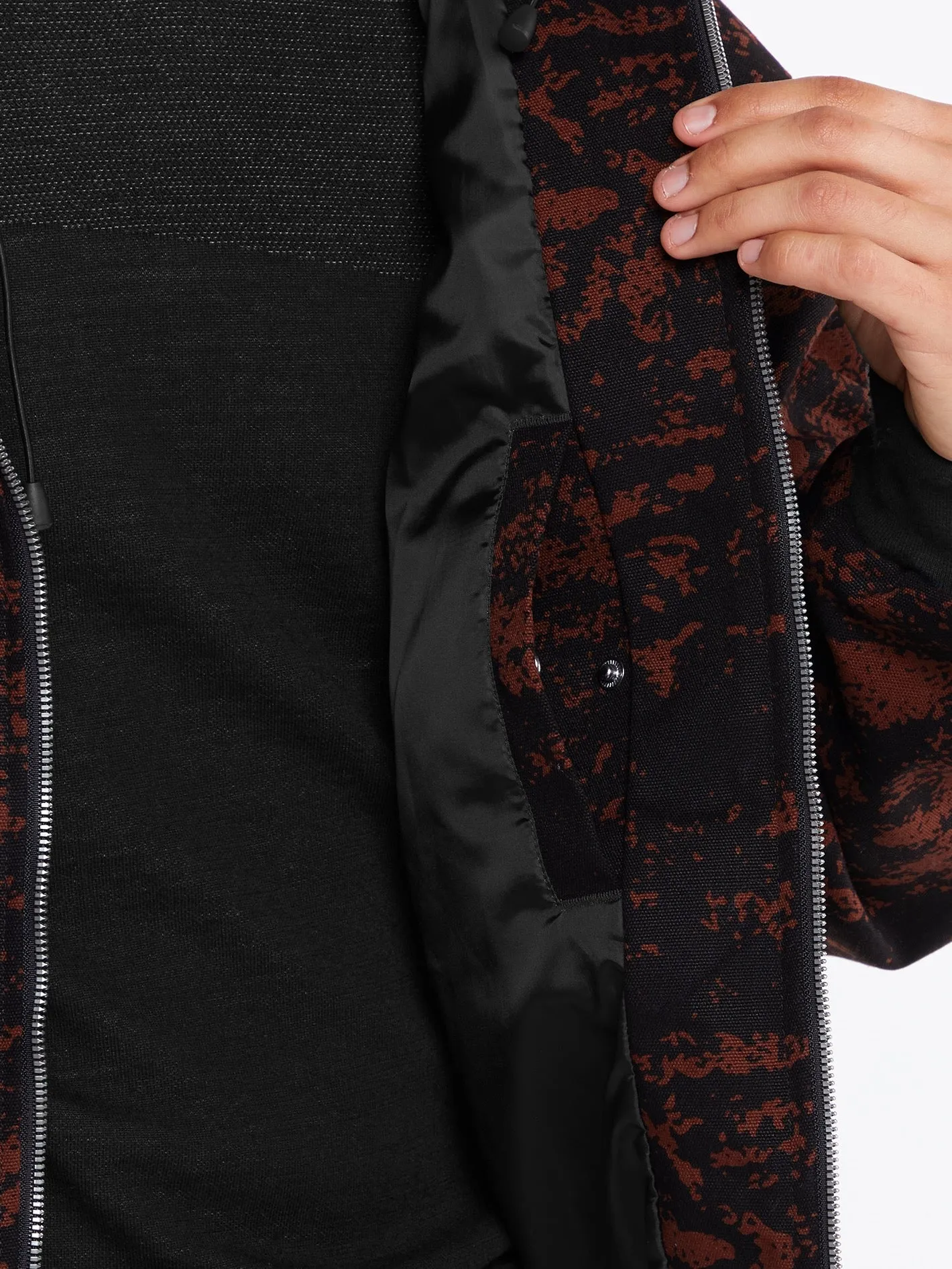 Dustbox Jacket - MAROON CAMO