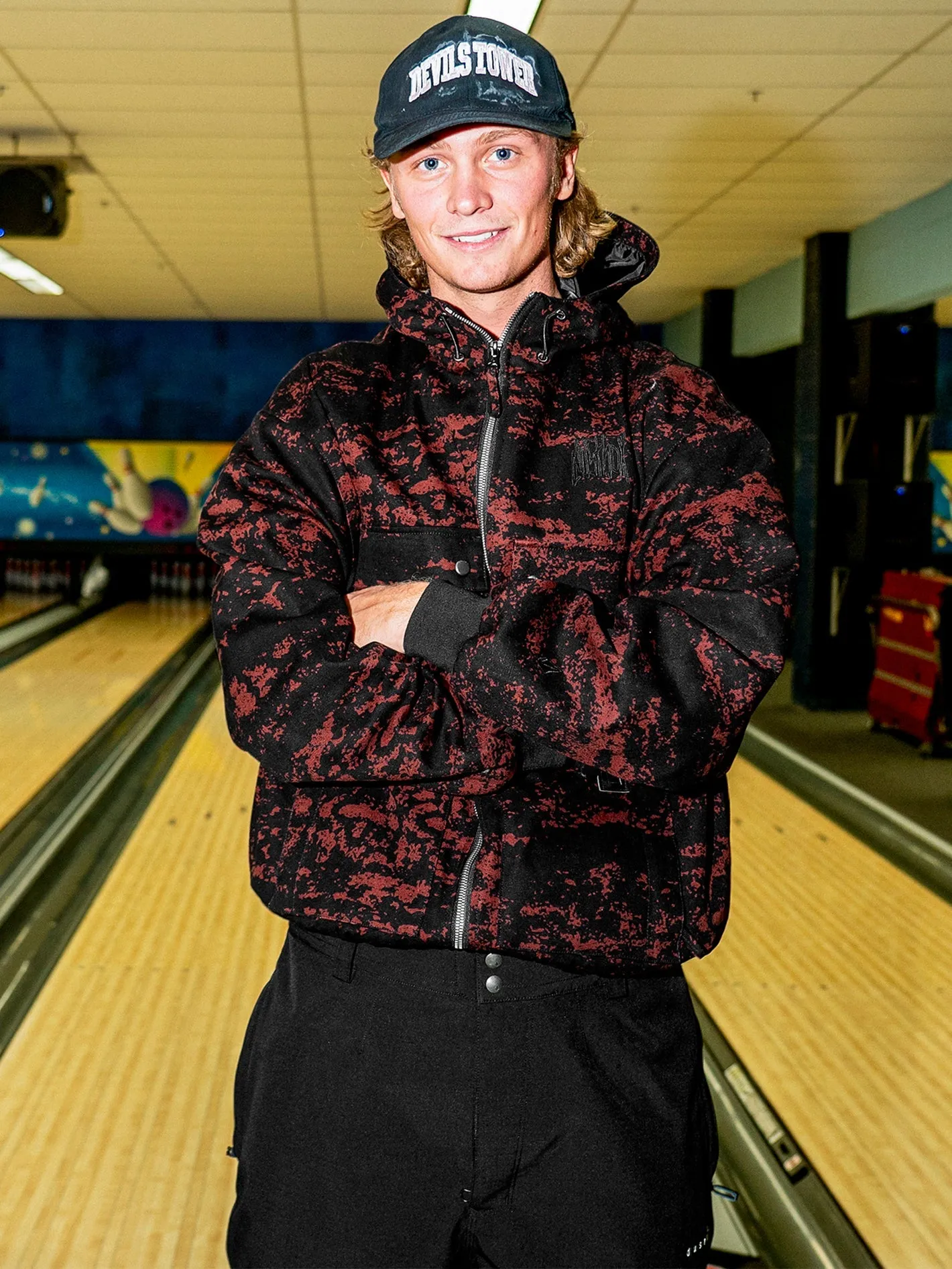 Dustbox Jacket - MAROON CAMO