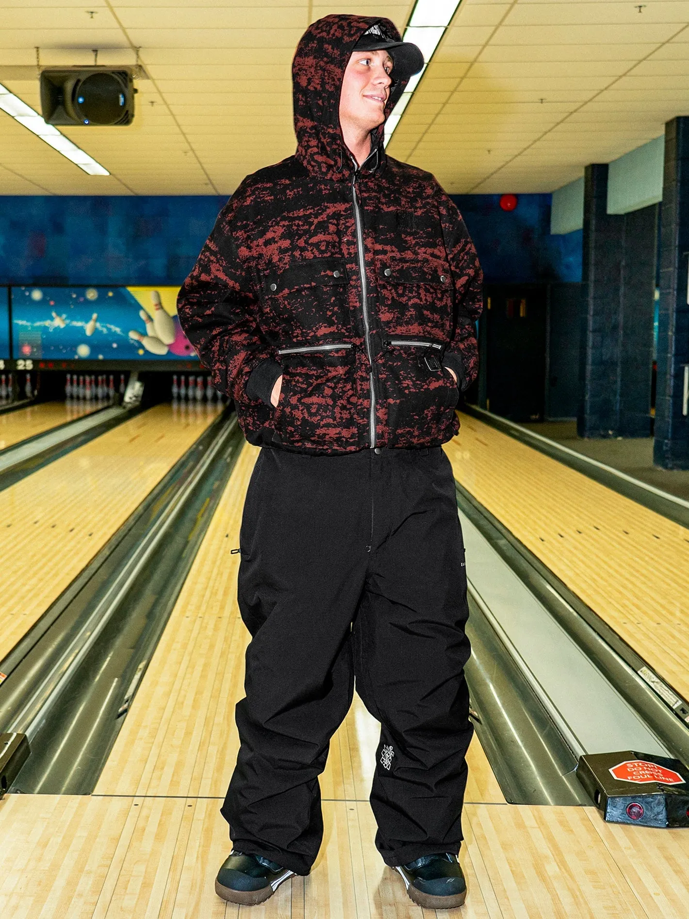 Dustbox Jacket - MAROON CAMO