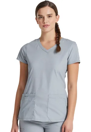 EDS Signature 85906 V-Neck Top Grey