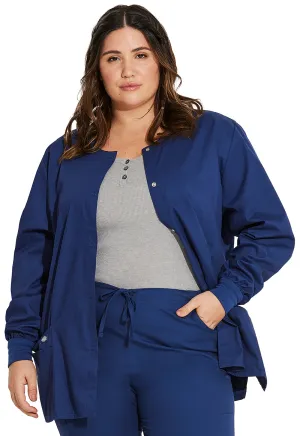 EDS Signature 86306 Snap Front Warm-Up Jacket Navy