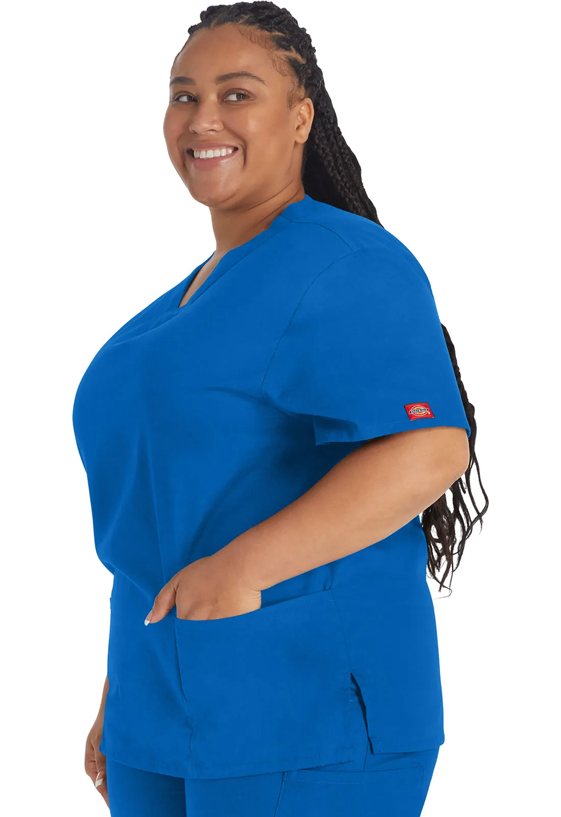 EDS Signature 86706 V-Neck Top Royal