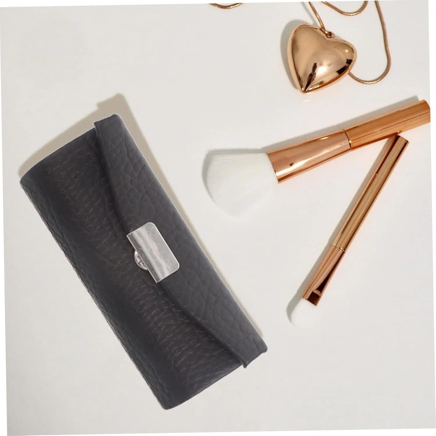 Elegant Lipstick Case Mirror Single Lipstick Holder Compact Present for Ladies