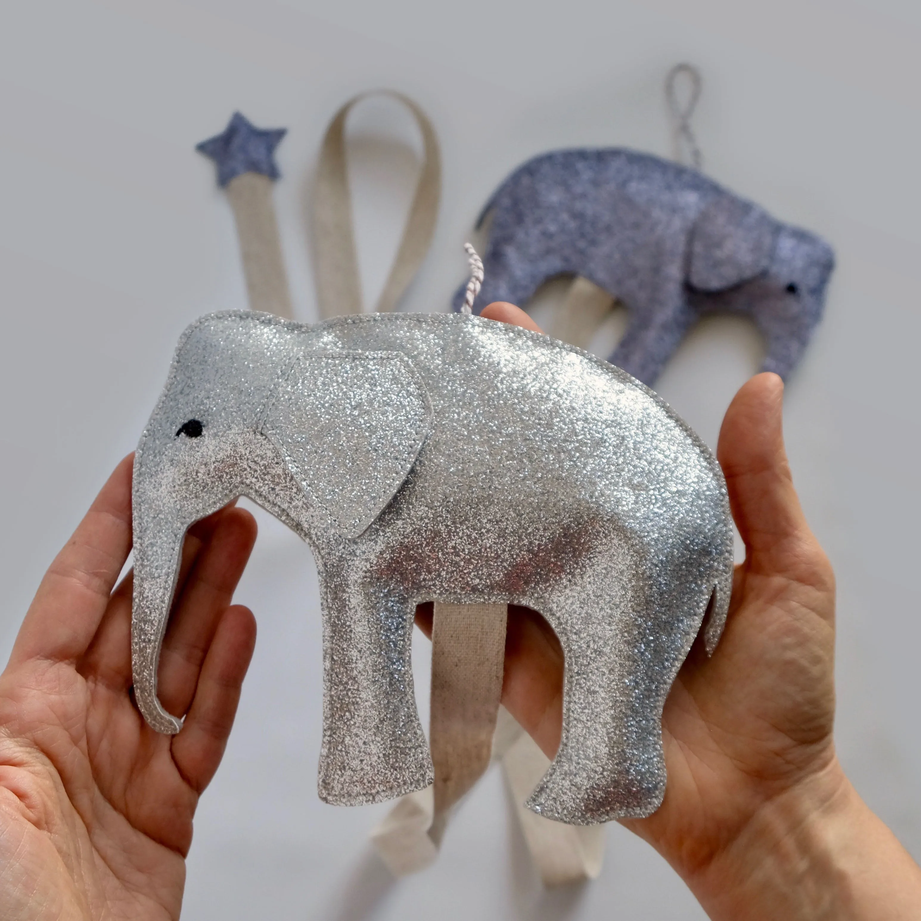 Elephant Hair Clip Organizer