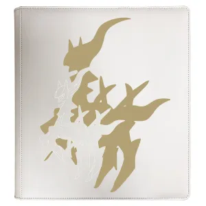 Elite Series: Arceus 12-Pocket Zippered PRO Binder For Pokemon