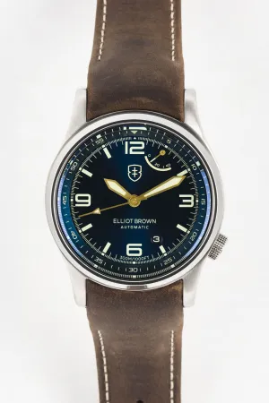 ELLIOT BROWN 305-D06-L23 Tyneham 41mm Limited Edition Stainless Steel Automatic Watch - Blue Dial
