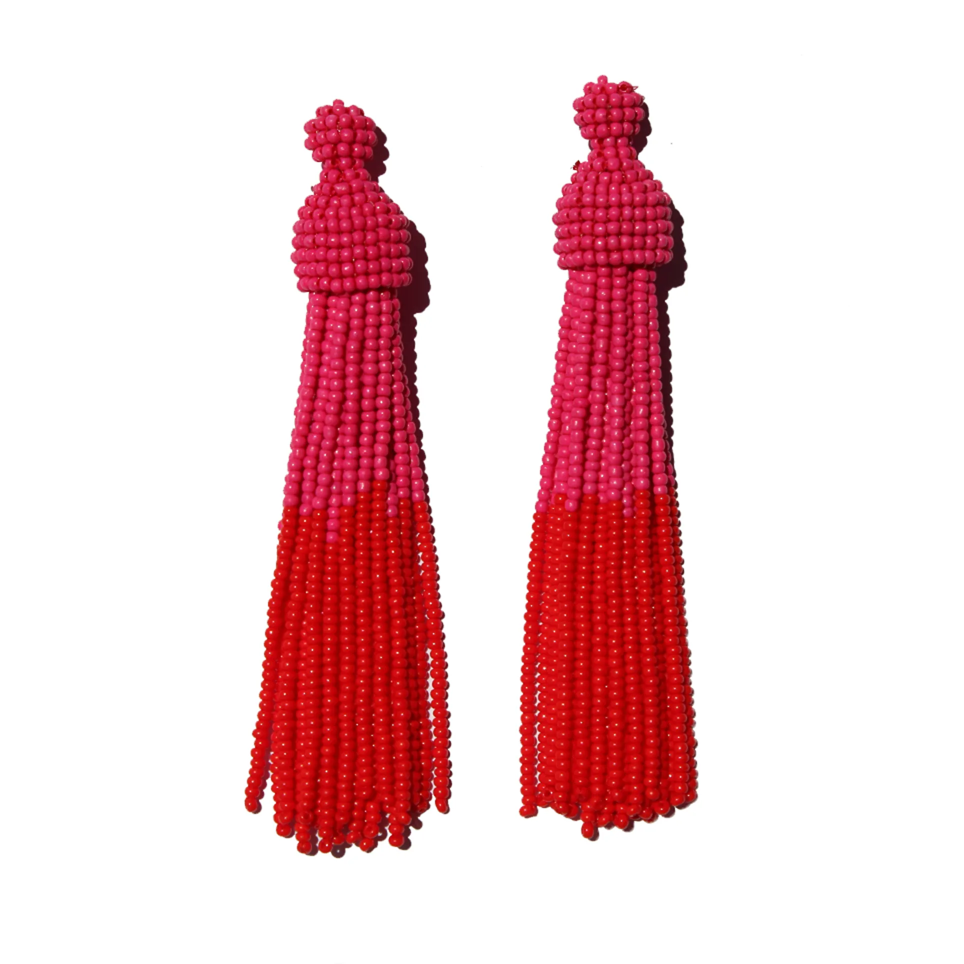 Emily Red and Pink Valentine's Day Earrings X Treasure Jewels