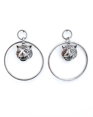 Evans Tiger Stud Earrings