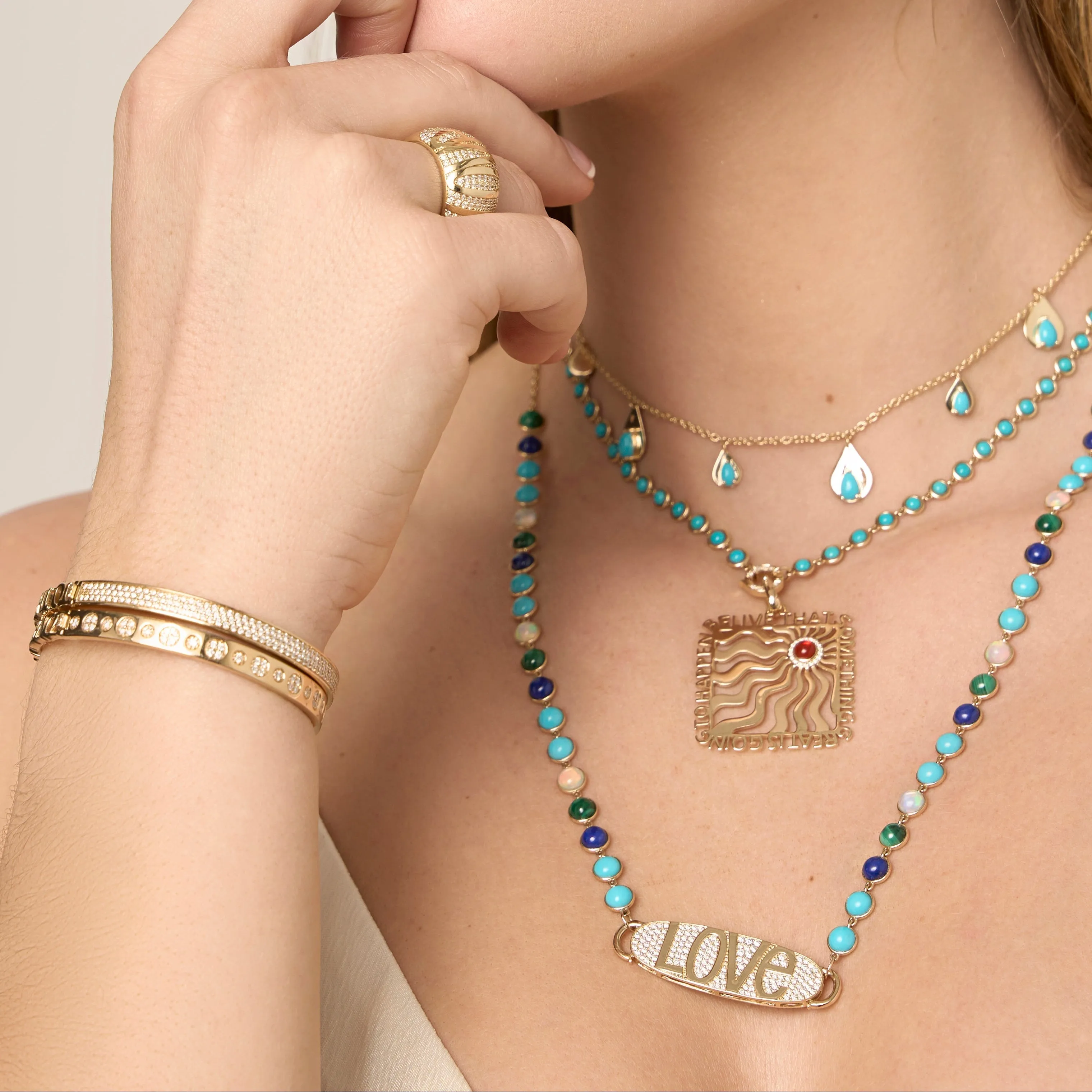 Express Yourself Word/Initial Lock(large) Jewelry